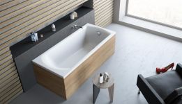 Ванна акрилова Radaway KEA 150x75 з ніжками та сифоном R135L