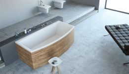 Ванна акрилова Radaway TILIA 190x90 з ніжками та сифоном R135L