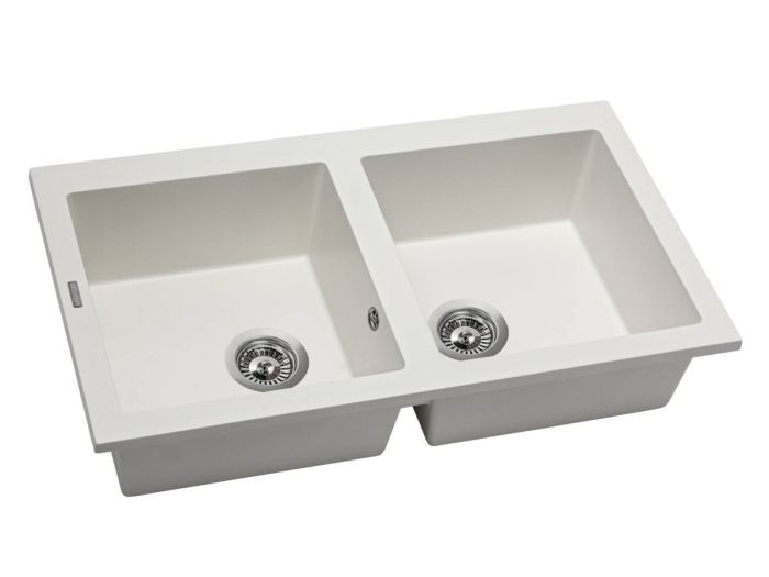 Кухонна мийка Miraggio WESTEROS біла