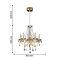 Люстра Wunderlicht K5136-45GD